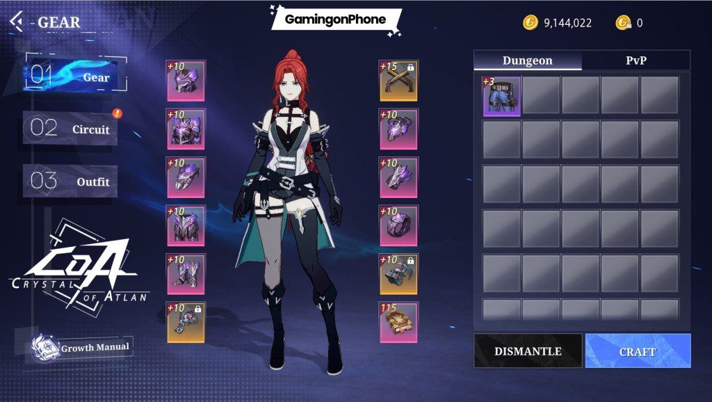 อุปกรณ์ระดับ Epic–Legendary