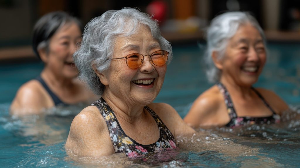 ว่ายน้ำเพื่อสุขภาพของประชาชนสิงคโปร์ทุกช่วงวัย