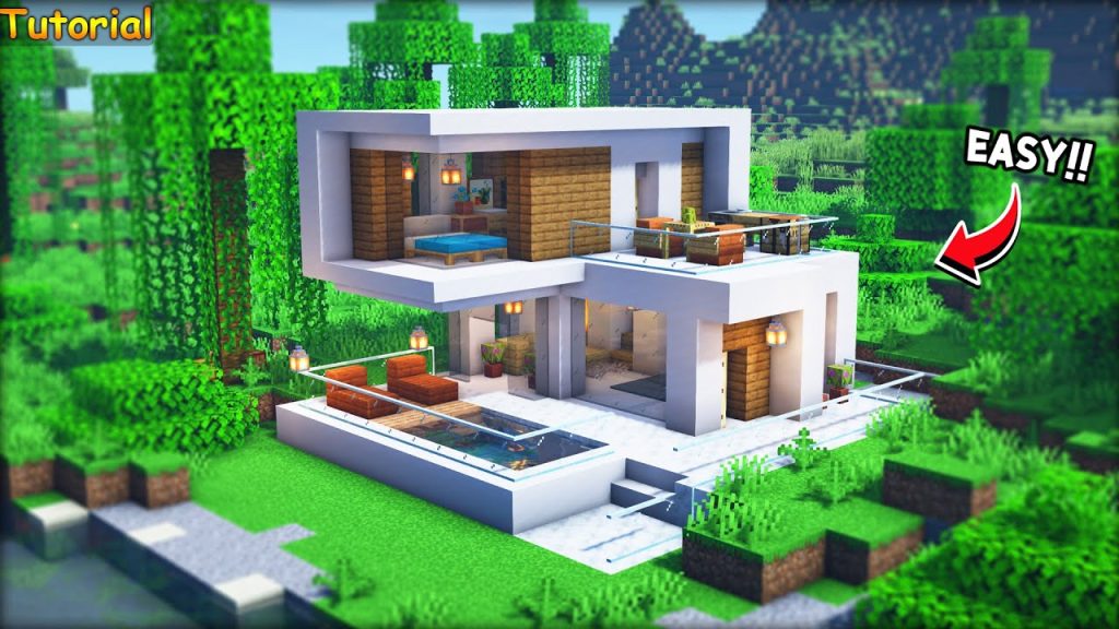 ไอเดียสร้างบ้าน Minecraft สวย ๆ สำหรับมือใหม่ (สร้างง่าย แต่ดูโปร)